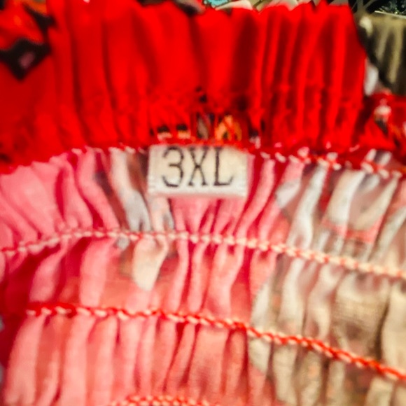 Fire engine red sugar skull halter dress 🔥 - Picture 8 of 8